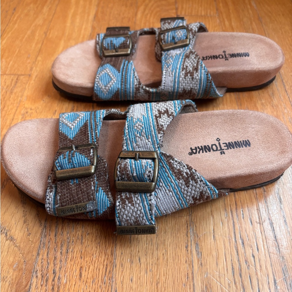 Minnetonka Contour Sandals - Picture 2 of 6